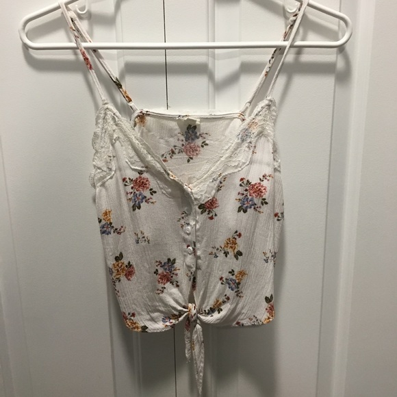 Floral crop top - Picture 2 of 4